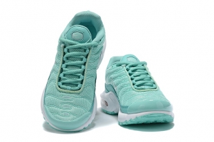 Детские кроссовки Nike TN Air Cushion II салатовые