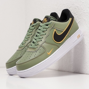 Кроссовки Nike Air Force 1 Low цвет зеленый