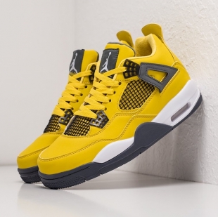 Кроссовки Nike Air Jordan 4 Retro Желтый