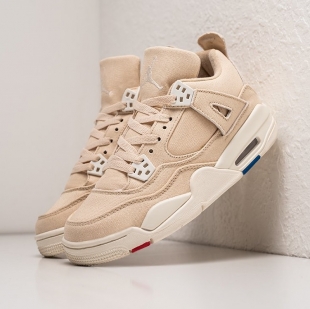 Кроссовки Nike Air Jordan 4 Retro Бежевый