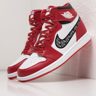 Кроссовки Nike Air Jordan 1 Mid Красный