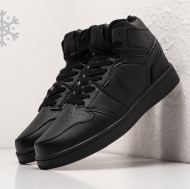Кроссовки Nike Air Jordan 1 Mid Черный Кроссовки Nike Air Jordan 1 Mid Черный