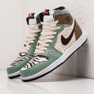 Кроссовки Nike Air Jordan 1 Mid Разноцветный