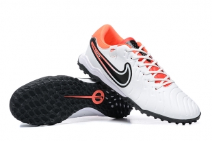 Футбольные бутсы (сороконожки) Nike Tiempo Legend 10 TF белые
