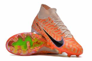 Футбольные бутсы Nike Air Zoom Mercurial Superfly IX Elite FG оранжевые