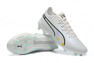 Футбольные бутсы Puma King Ultimate Icon MG белые