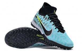 Футбольные бутсы (сороконожки) Nike Mercurial Superfly 8 Elite TF салатовые