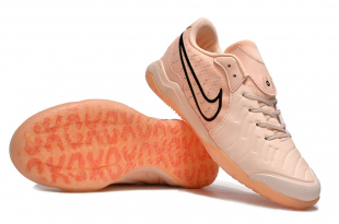 Футбольные бутсы (футзалки) Nike Tiempo Legend 10 оранжевые