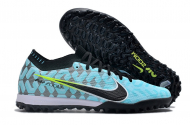 Детские футбольные бутсы (сороконожки) Nike Air Zoom Mercurial Vapor XV TF голубые Детские футбольные бутсы (сороконожки) Nike Air Zoom Mercurial Vapor XV TF голубые