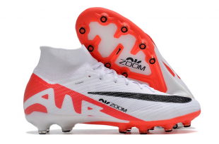 Детские футбольные бутсы Nike Air Zoom Mercurial Superfly IX Elite белые