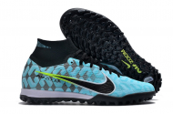 Детские футбольные бутсы (сороконожки) Nike Air Zoom Mercurial Superfly IX Elite салатовые Детские футбольные бутсы (сороконожки) Nike Air Zoom Mercurial Superfly IX Elite салатовые