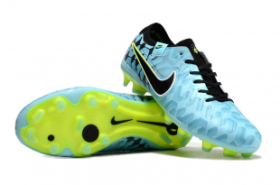 Футбольные бутсы Nike Tiempo Legend 10 Elite FG салатовые
