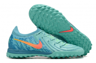 Детские футбольные бутсы (сороконожки) Nike Phantom Luna Elite TF зеленые