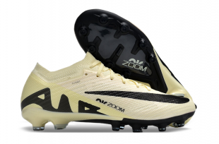 Детские футбольные бутсы Nike Air Zoom Mercurial Vapor XV Elite бежевые