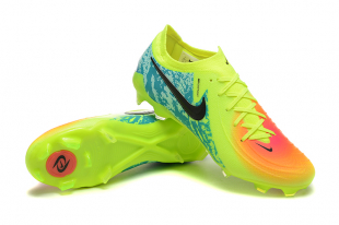 Футбольные бутсы Nike Phantom Luna Elite FG зеленые