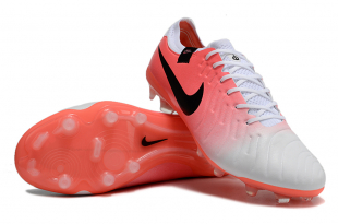 Футбольные бутсы NikeTiempo Legend 10 Elite FG оранжевые