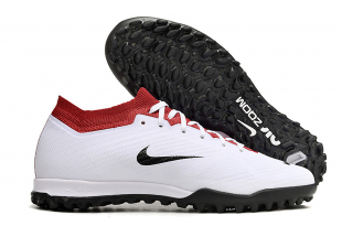 Детские футбольные бутсы (сороконожки) Nike Mercurial Vapor XV Elite TF белые