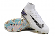 Футбольные бутсы Nike Air Zoom Mercurial Superfly X Elite FG белые Футбольные бутсы Nike Air Zoom Mercurial Superfly X Elite FG белые