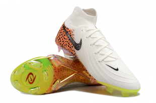 Футбольные бутсы Nike Phantom Luna Elite FG леопардовые с носком