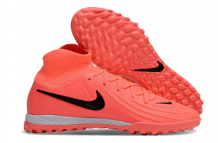 Футбольные бутсы (сороконожки) Nike Phantom Luna Elite TF оранжевые с носком