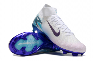 Футбольные бутсы Nike Air Zoom Mercurial Superfly X Elite FG с носком белые