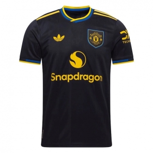 Манчестер Юнайтед футболка аутентичная сезон 2025/26 гостевая 3 форма