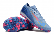 Футбольные бутсы (сороконожки) Nike Air Zoom Mercurial Vapor XVI Elite TF голубые Футбольные бутсы (сороконожки) Nike Air Zoom Mercurial Vapor XVI Elite TF голубые