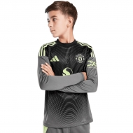 Манчестер Юнайтед детская вратарская форма сезон 2025/26 (майка+шорты)