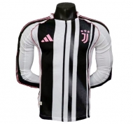 Ювентус футболка игровая длинный рукав сезон 2025/26 домашняя