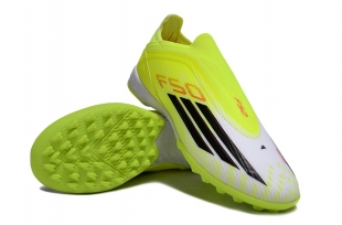 Футбольные бутсы (сороконожки) Adidas F50 PRO TF зеленые