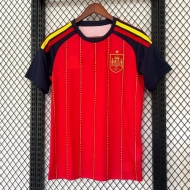 Сборная Испания комплект взрослой формы (Реплика) 25/26 домашний (Майка+Шорты)