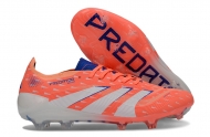 Детские футбольные бутсы Adidas Predator Accuracy FG оранжевые