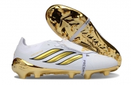 Детские футбольные бутсы Adidas Predator Accuracy FG белые