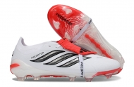 Детские футбольные бутсы Adidas Predator Accuracy FG белые