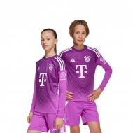 Бавария Мюнхен детская вратарская форма сезон 2025/26 фиолетовая (майка+шорты)