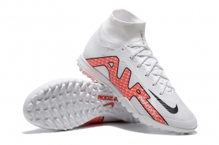 Футбольные бутсы (сороконожки) Nike Superfly 8 Academy TF с носком белые №3