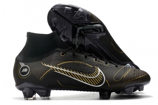 Детские футбольные бутсы Nike Mercurial Superfly VIII Elite с носком черные
